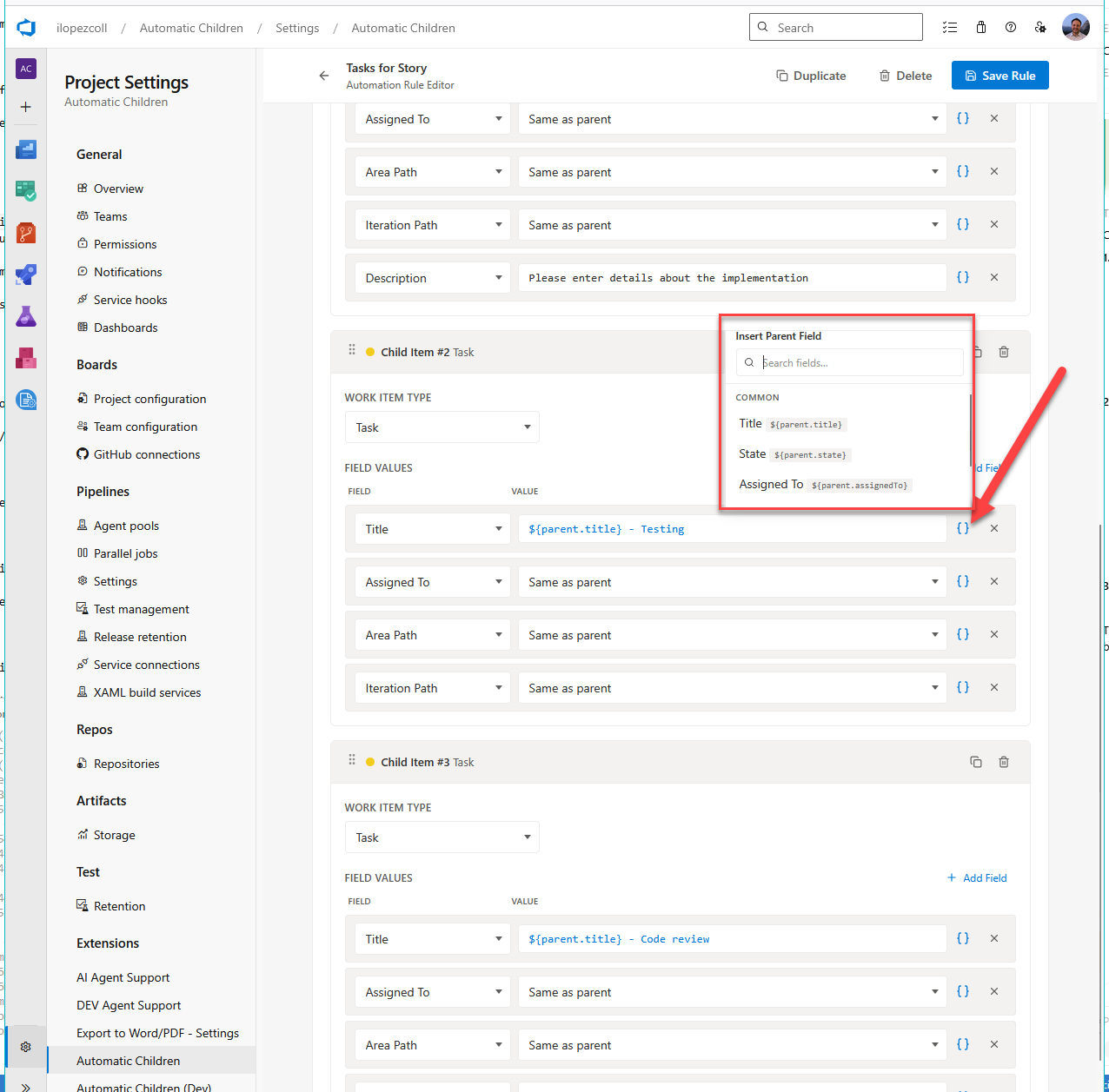 General Rules Placeholder Screenshot